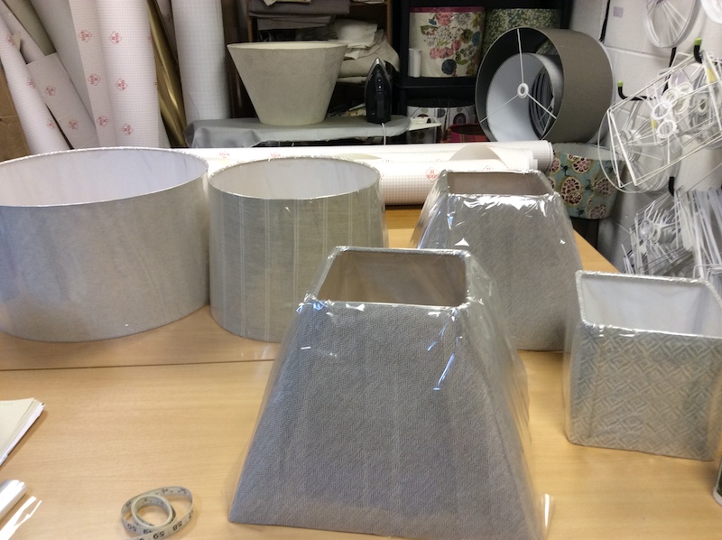 Bespoke lampshades uk workshop