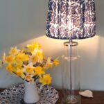 Patterned print lampshade